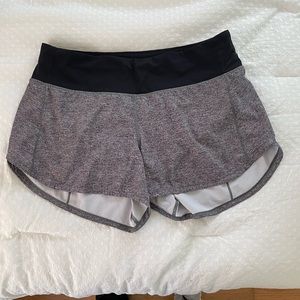 Lululemon speed shorts